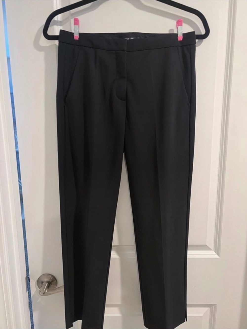 Derek Lam DRAKE Black Slim Tailored Trousers Sz 2